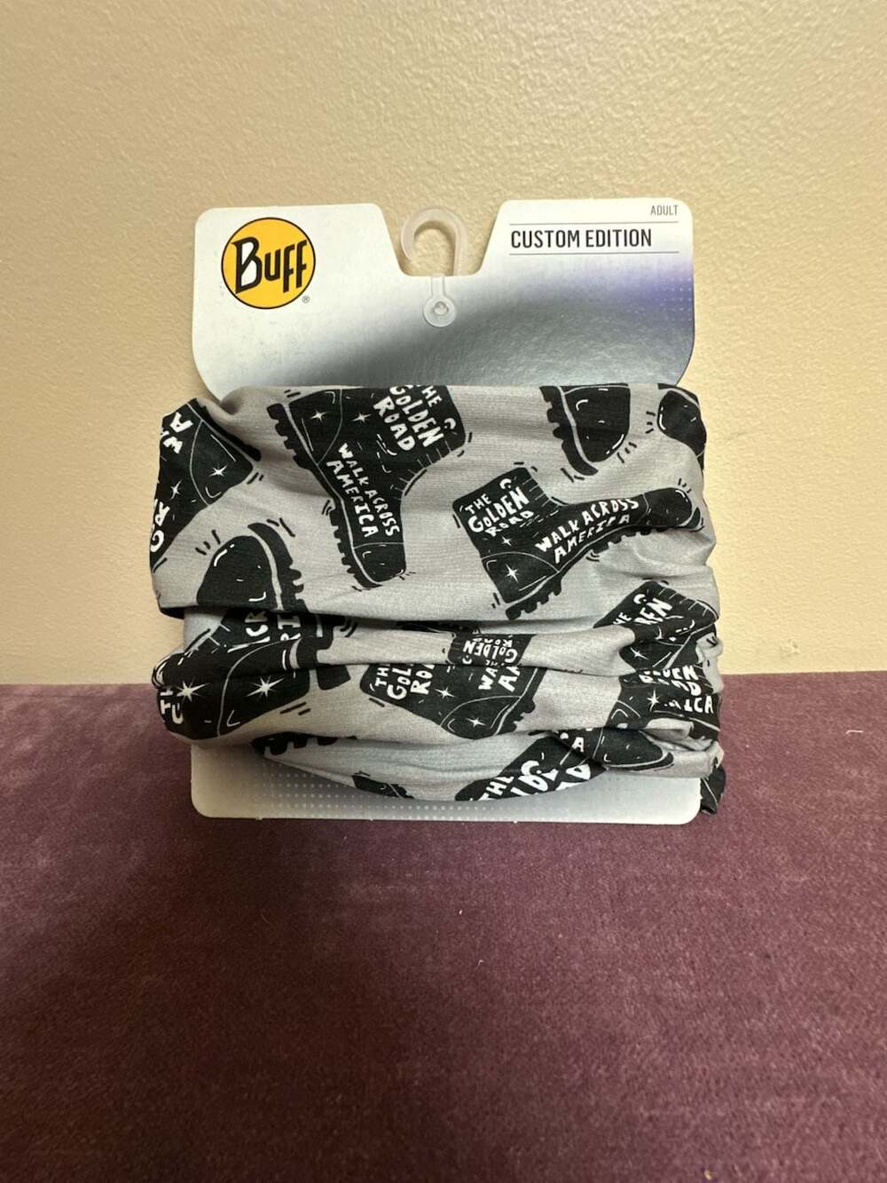 Buff Custom Edition The Golden Road Walk Across America Adult Neck Gaiter